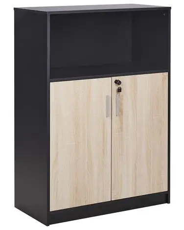 Storage Unit ZEHNA Brown/ Black - Home Office