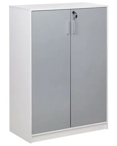 Storage Unit ZEHNA Light Grey - Home Office