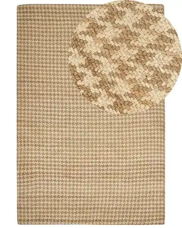 Alfombra ARAPTEPE Beige 200 x 300 cm Yute - Accesorios decorativos