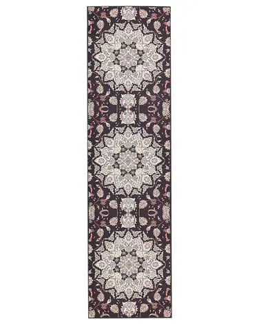 Alfombra ARITAS Negro 80 x 300 cm - Accesorios decorativos