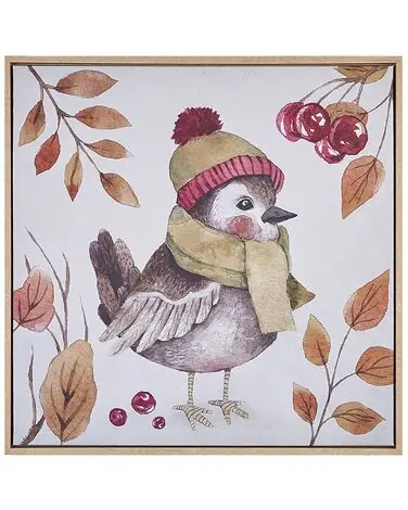 Canvas CASTRO Animal Motif 63 x 63 cm Multicolour - Home Accessories