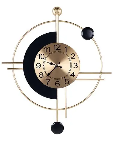 Wall Clock ALLOGNY 59 cm Metal Gold - Home Accessories