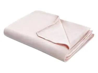 Weighted Blanket Cover 800 RHEA 120 x 180 cm Pastel Pink - Home Accessories
