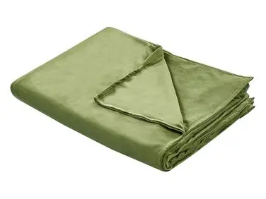 Weighted Blanket Cover 800 RHEA 120 x 180 cm Dark Green - Home Accessories