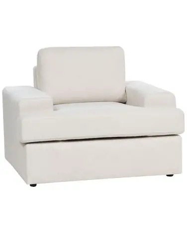 Armchair ALLA Fabric Light Beige - Living Room