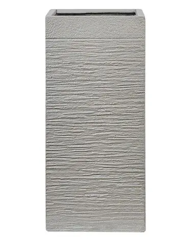 Plant Pot DION 33 cm Light Grey - Garden & Balcony