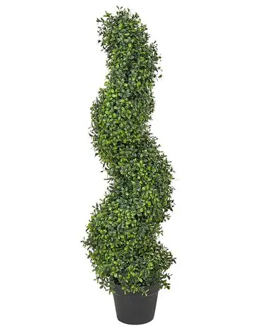 Planta artificial BUXUS SPIRAL TREE 98 cm Verde - Accesorios decorativos