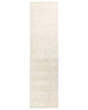 Alfombra GESI II Beige claro 80 x 300 cm Viscosa - Accesorios decorativos