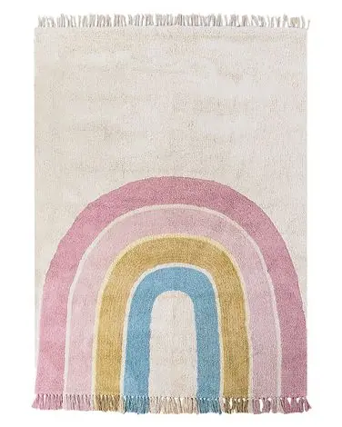 Alfombra infantil TATARLI Multicolor 140 x 200 cm Algodón - Accesorios decorativos