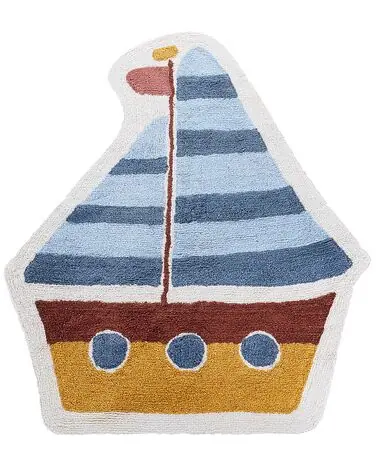 Alfombra infantil SPETI Multicolor 105 x 120 cm Algodón - Accesorios decorativos