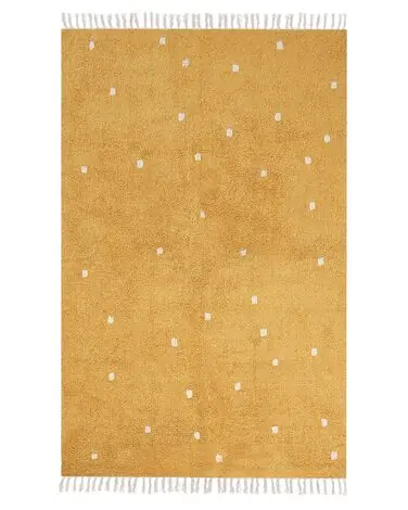 Alfombra ASTAF Mostaza 140 x 200 cm Algodón - Accesorios decorativos