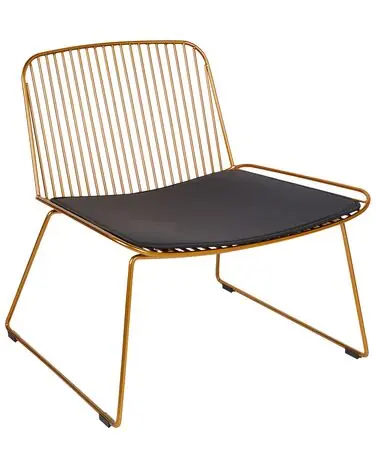 Silla de comedor SNORUM Metal Dorado