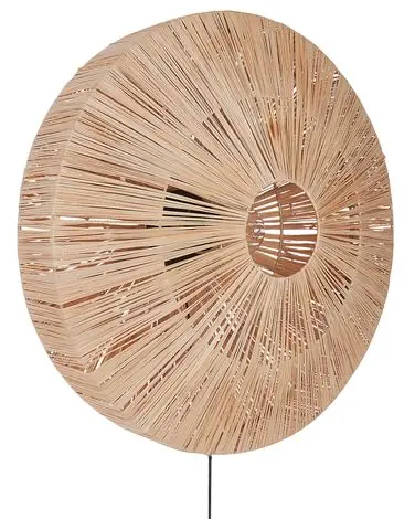 Wall Lamp LUMUT Natural Wicker - Home Accessories