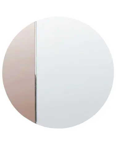 Wall Mirror CHARRON 80 cm 80 cm Rose Gold - Home Accessories