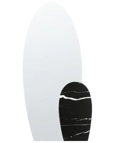 Wall Mirror VIERZON 58 cm 120 cm Black - Home Accessories