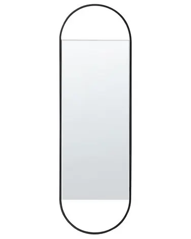 Wall Mirror VALLERY 40 cm 120 cm Metal Black - Home Accessories