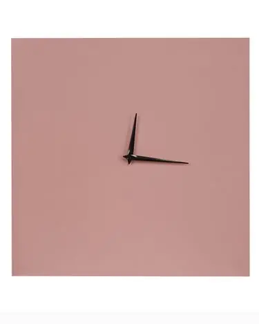Reloj de pared TOMAR 40 cm Metal Rosa - Accesorios decorativos