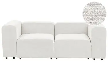 Sofá modular 2 plazas FALSTERBO Blanco crema Pana - Sala de estar