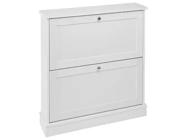 Shoe Storage Cabinet CHELAN White - Hallway