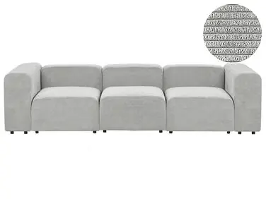 Sofá modular 3 plazas FALSTERBO Gris Pana - Sala de estar