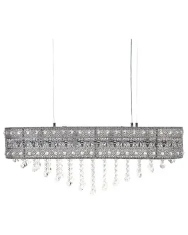 Chandelier BELELLE Crystal Silver - Home Accessories