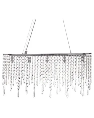 Chandelier CALVELLE Crystal Silver - Home Accessories
