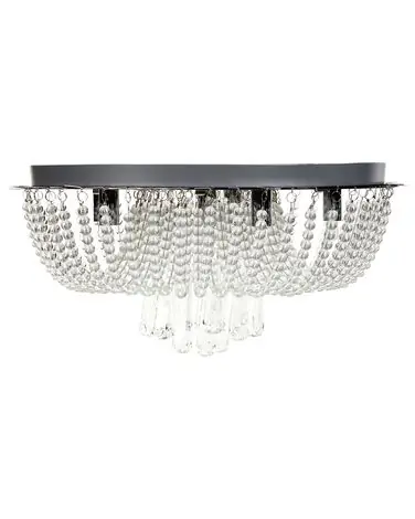 Chandelier DORNAS Crystal Silver - Home Accessories