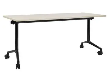 Escritorio plegable CAVI Marrón claro 160 cm 60 cm con ruedas - Oficina