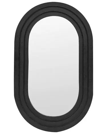 Espejo MASSILLY 43 cm 69 cm Negro - Accesorios decorativos