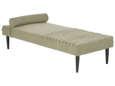 Chaise Longue MAURIAC Fabric Green - Living Room