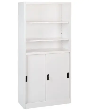 Storage Unit MUSCOVITE Metal White - Home Office