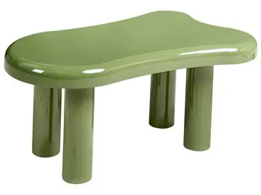 Mesa de centro ONDLE Verde - Sala de estar