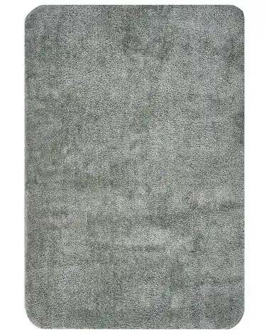Alfombrilla de baño URLANA Gris 60 x 90 cm Microfibra - Accesorios decorativos