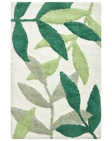 Bath Mat ASAN Green 60 x 90 cm Cotton - Home Accessories