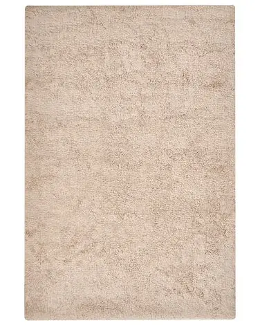 Alfombrilla de baño GOELA Marrón claro 60 x 90 cm Algodón - Accesorios decorativos