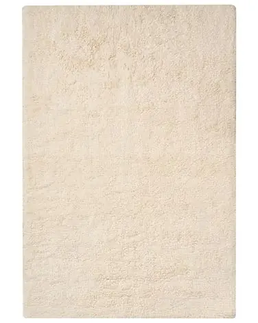 Bath Mat GOELA Off-White 60 x 90 cm Cotton