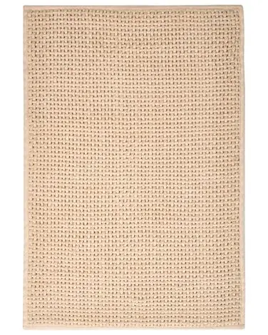 Bath Mat KARAD Beige 60 x 90 cm Cotton - Home Accessories