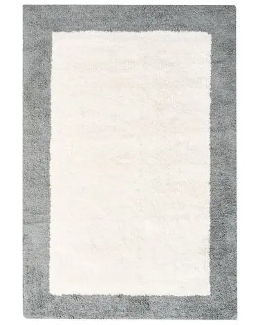 Alfombrilla de baño KABRI Gris/Beige 60 x 90 cm Algodón - Accesorios decorativos