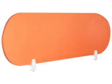 Divisor de escritorio SPARKY 160 x 40 cm Naranja - Oficina