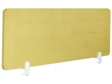 Divisor de escritorio ZIGGY 130 x 40 cm Amarillo - Oficina