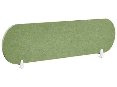 Divisor de escritorio SPARKY 160 x 40 cm Verde - Oficina
