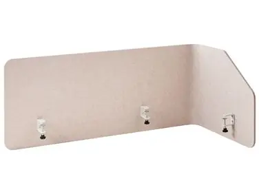 Desk Screen FOLDY 120 x 50 cm Beige - Home Office