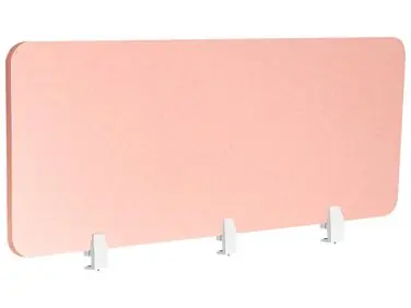 Divisor de escritorio SPLIT 180 x 50 cm Rosa melocotón - Oficina