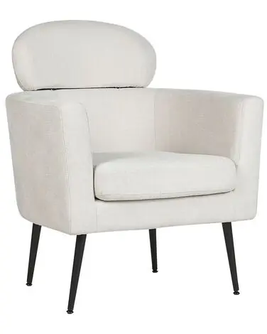 Armchair SOBY Fabric Off-White