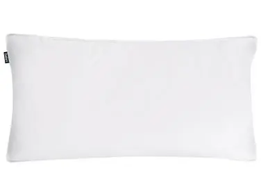Bed Pillow VIHREN Low Duck Feathers and Down 40 x 80 cm White - Home Accessories
