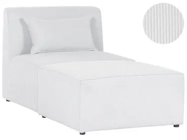 Chaise Longue LEMVIG Corduroy Off-White