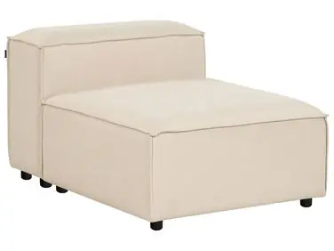 1-Seat Section ARDAL Beige Fabric