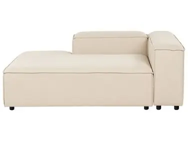 Chaise longue derecho ARDAL Tela Beige - Sala de estar