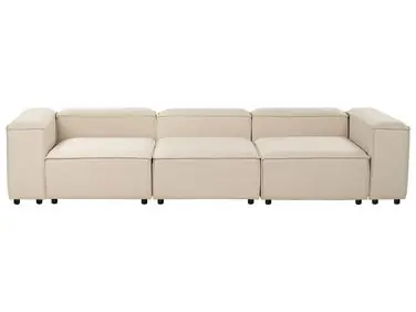 Sofá modular 3 plazas ARDAL Beige Tela - Sala de estar