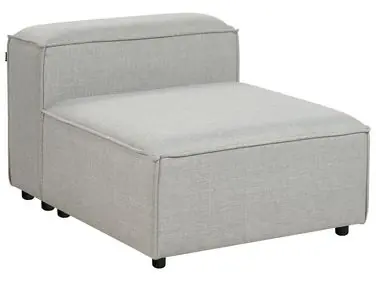 1-Seat Section ARDAL Light Grey Fabric